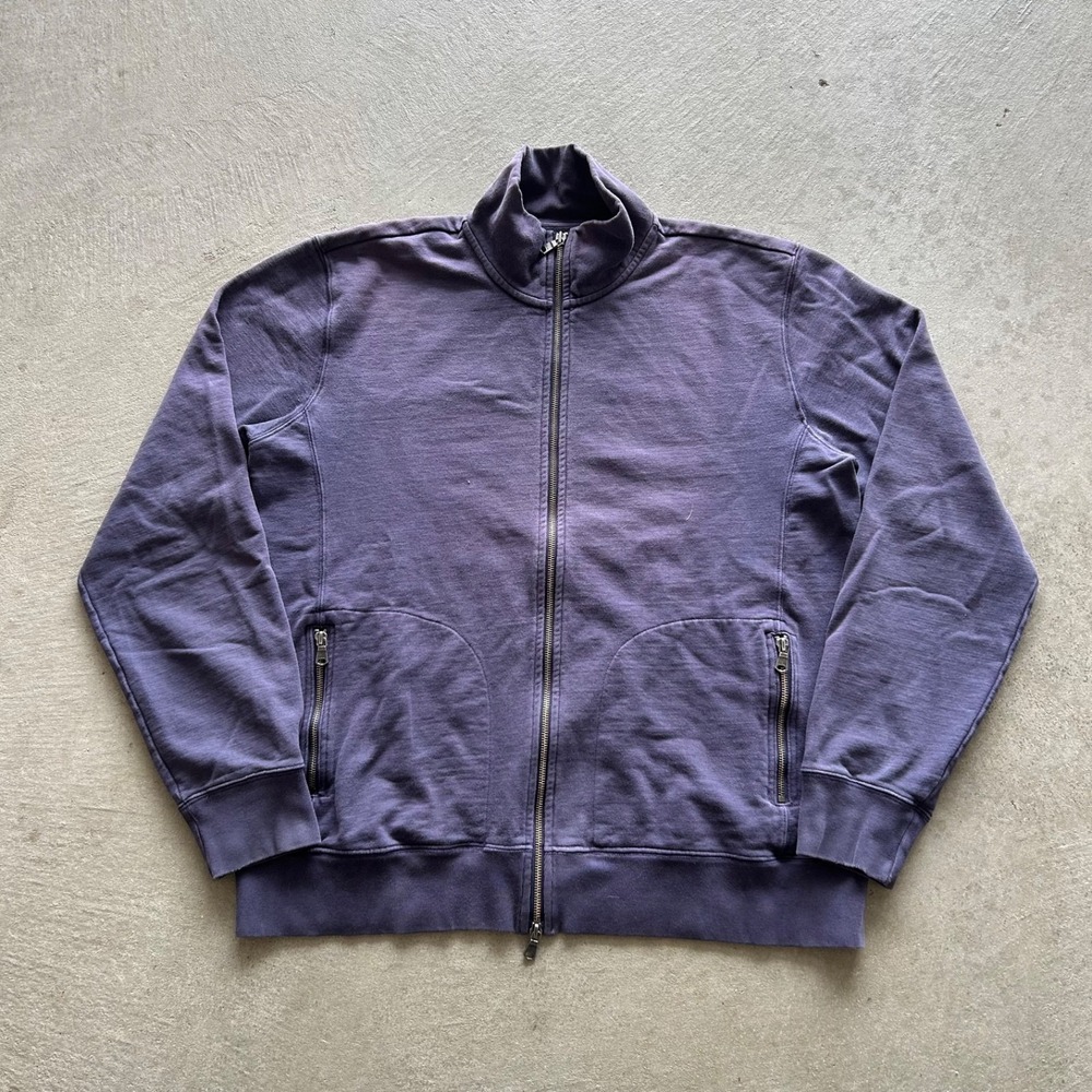 Gap Full Zip Sweatshirt Size XL Navy Blue Blank